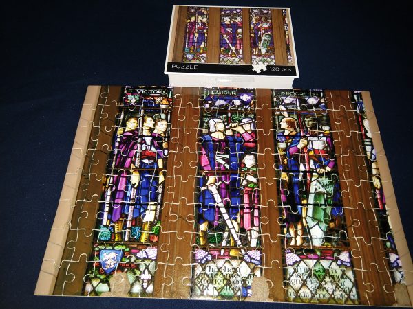 Peace Tower East Window Jigsaw Puzzle (Includes 1 unframed photo FREE!)