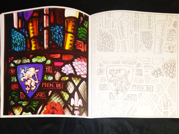 East Window Colouring Book - Image 2